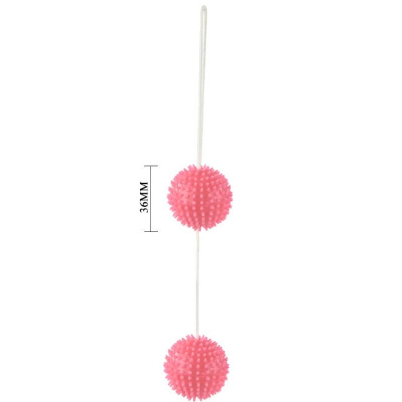 BAILE - A DEEPLY PLEASURE PINK TEXTURED BALLS 3.6 CM - Bild 5