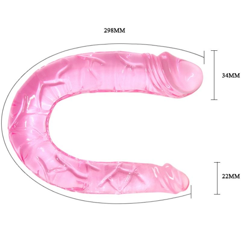 BAILE - DOUBLE DONG DOUBLE PINK DILDO - Bild 3