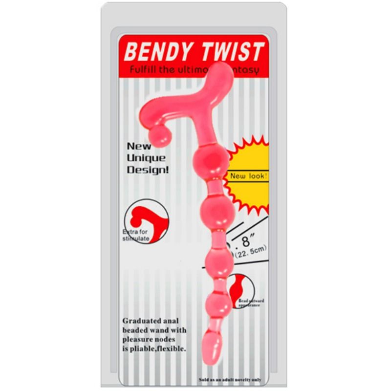BAILE - BENDY TWIST RED ANAL BALLS - Bild 4