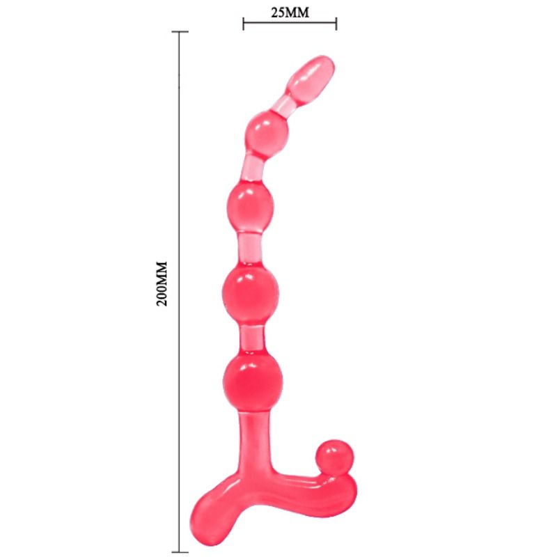 BAILE - BENDY TWIST RED ANAL BALLS - Bild 5