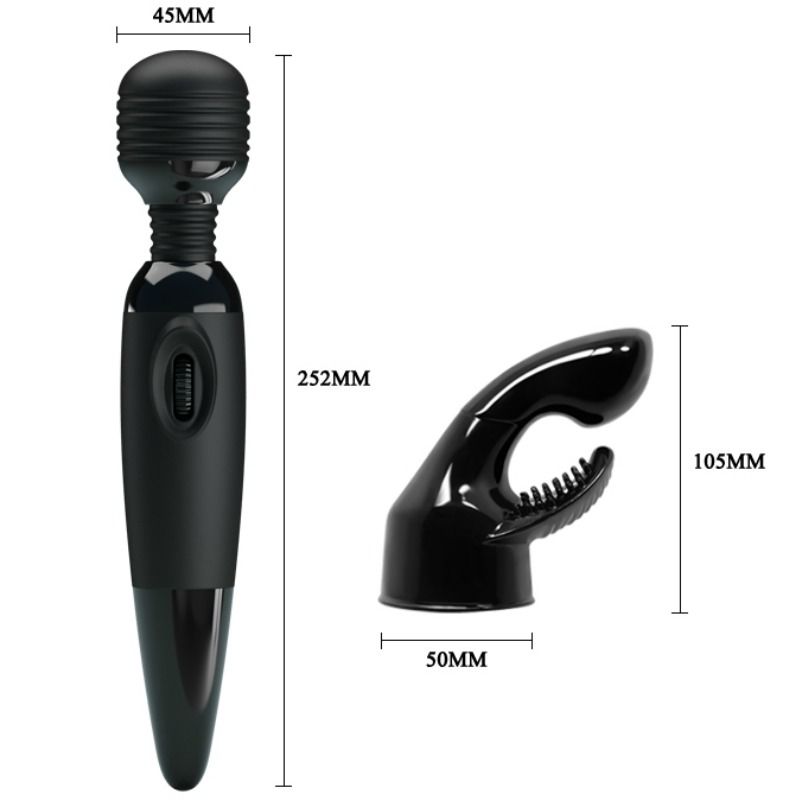 BAILE - SENSUAL MASSAGER WITH INTERCHANGEABLE HEAD - Bild 6