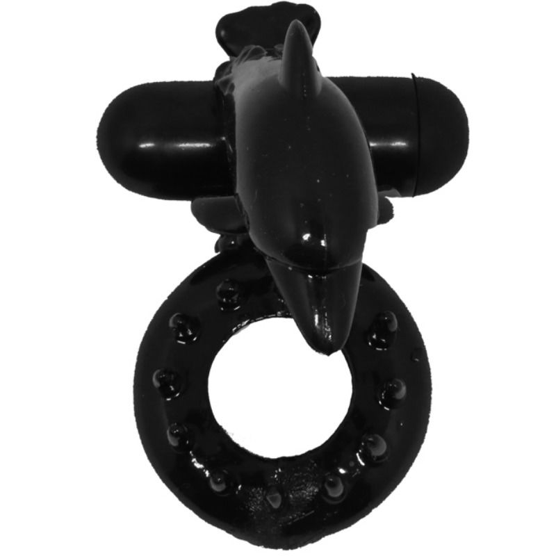 Alternative view of BAILE - SWEET RING RING WITH CLITORIS STIMULATOR DOLPHIN