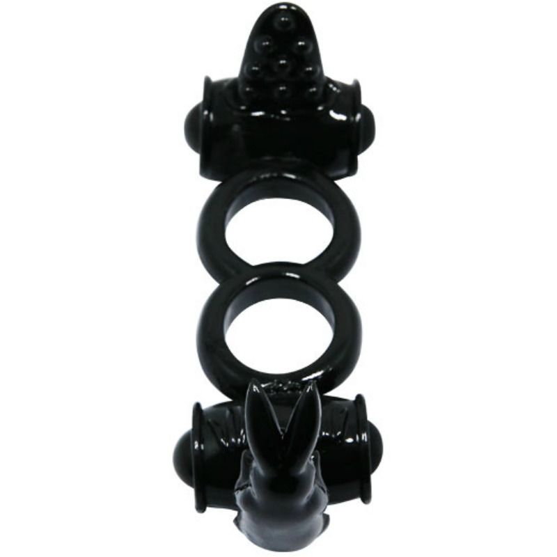 Alternative view of BAILE - SWEET RING DOUBLE RING WITH DOUBLE RABBIT