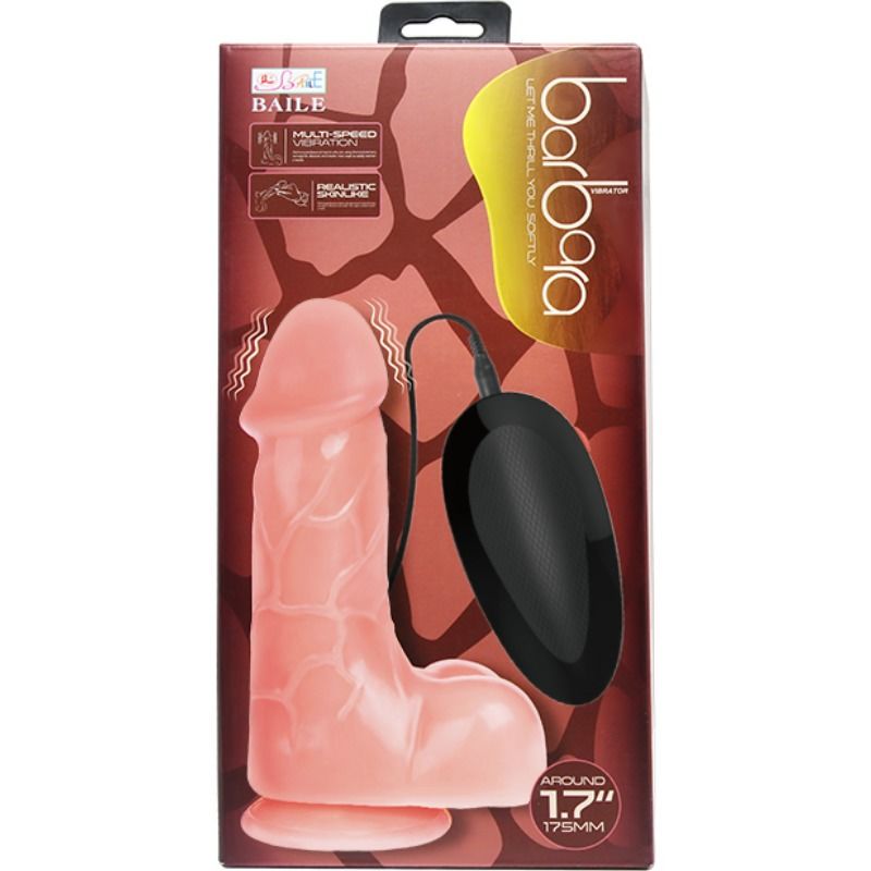 BAILE - NATURAL BARBARA REALISTIC VIBRATOR - Bild 3