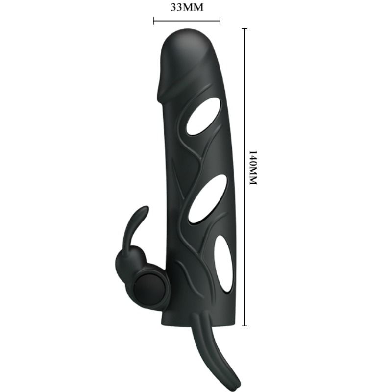 PRETTY LOVE - SILICONE COVER WITH VIBRATION 14 CM 2.0 - Bild 6