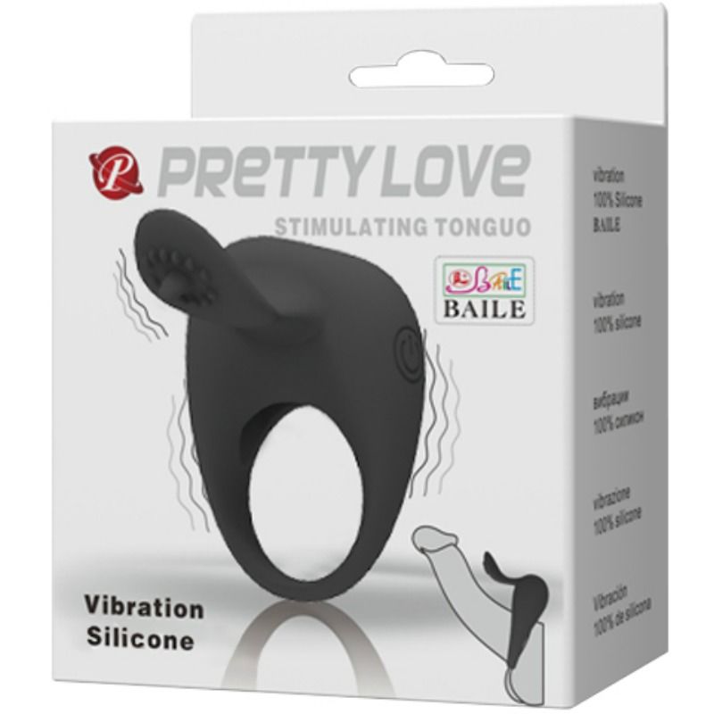 PRETTY LOVE - VIBRATING RING WITH TONGUE - Bild 7