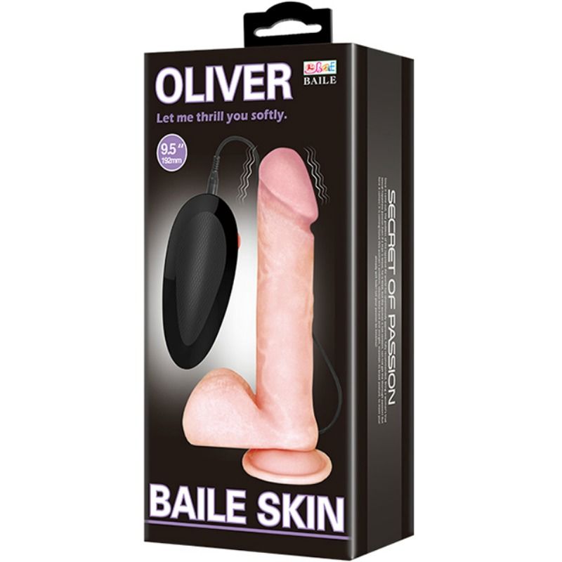 BAILE - OLIVER REALISTIC DILDO WITH VIBRATION - Bild 7