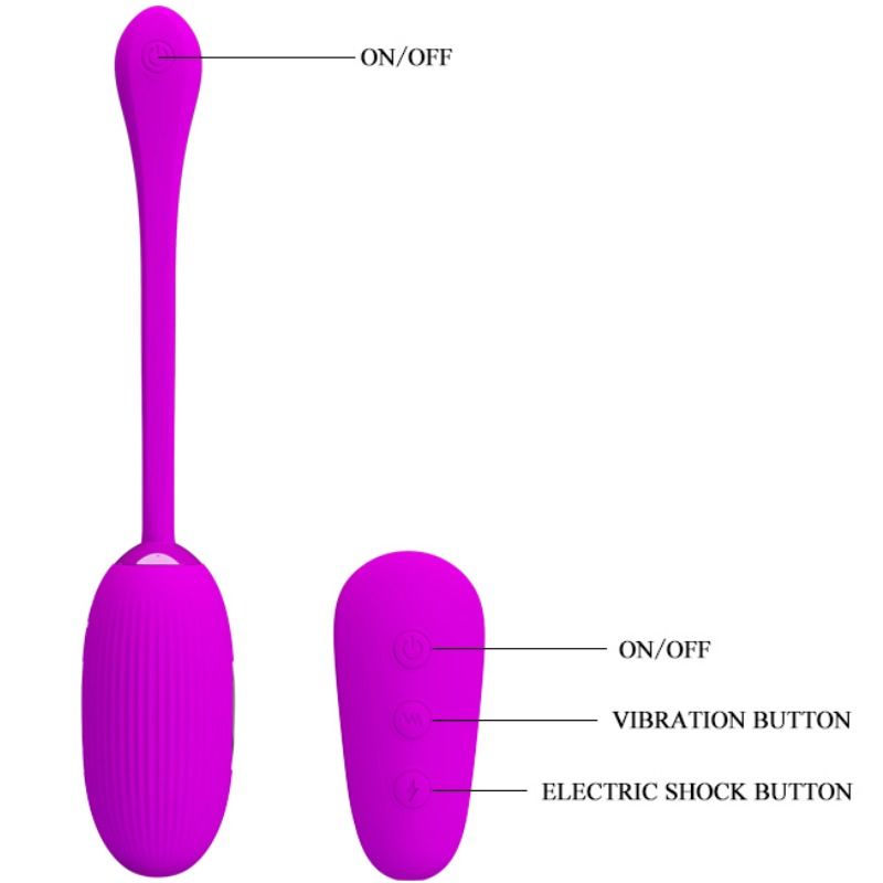 PRETTY LOVE - SHOCK FUN VIBRATING EGG AND ELECTROSHOCK - Bild 4