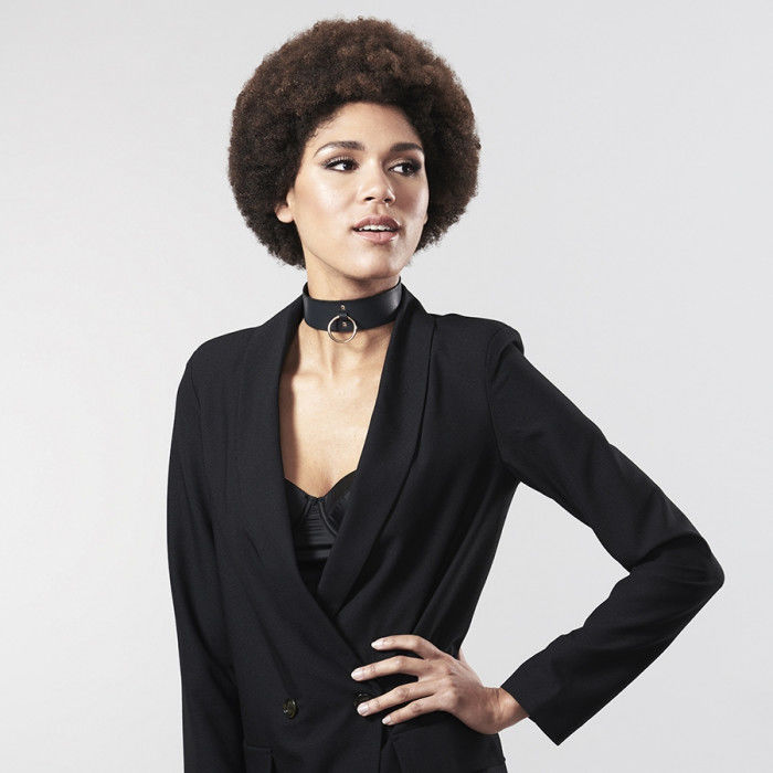 BIJOUX INDISCRETS MAZE - BLACK NECKLACE WITH STRAP - Bild 5