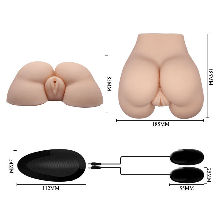 CRAZY BULL - REALISTIC VAGINA AND ANUS WITH VIBRATION POSITION 5 - Bild 14