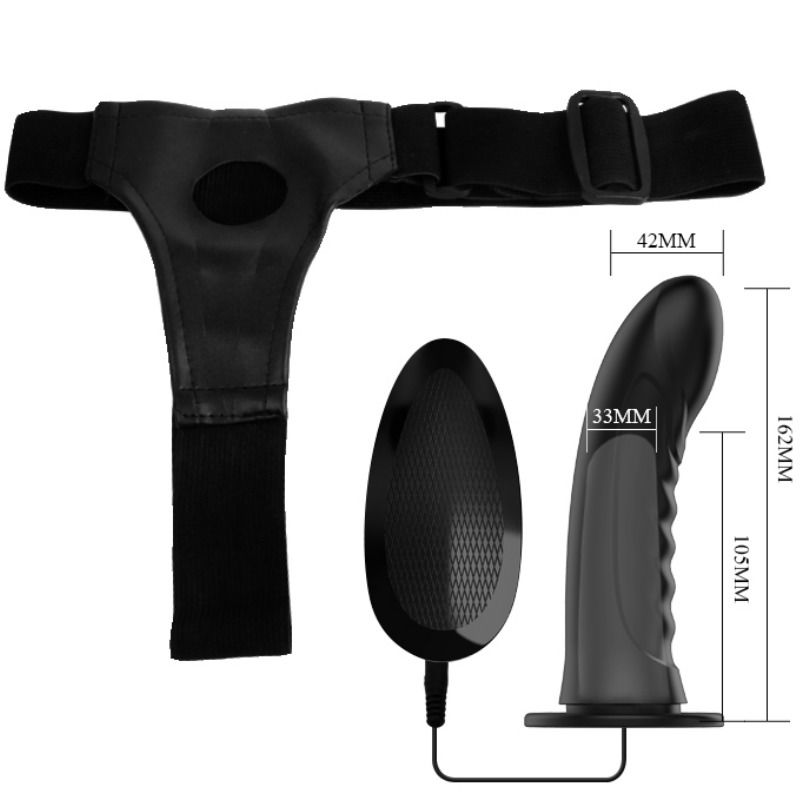 PRETTY LOVE - MARVIN STRAP ON WITH VIBRATION AND HOLLOW DILDO - Bild 5
