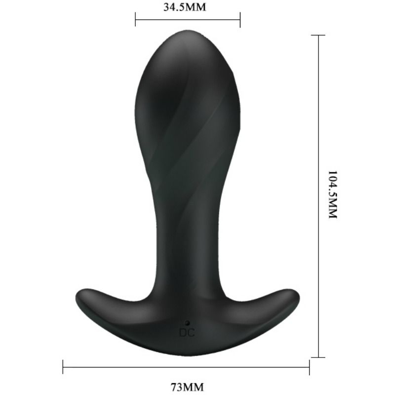 PRETTY LOVE - BLACK ANAL VIBRATOR - Bild 8
