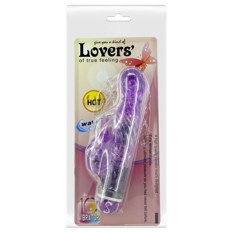 Alternative view of BAILE - MULTIVE SPEED VIBRATOR WITH LILAC STIMULATOR