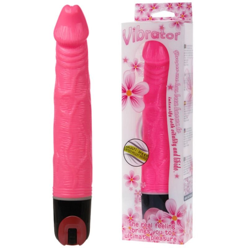 BAILE - VIBRATOR MULTISPEED 21.5 CM PINK - Bild 4