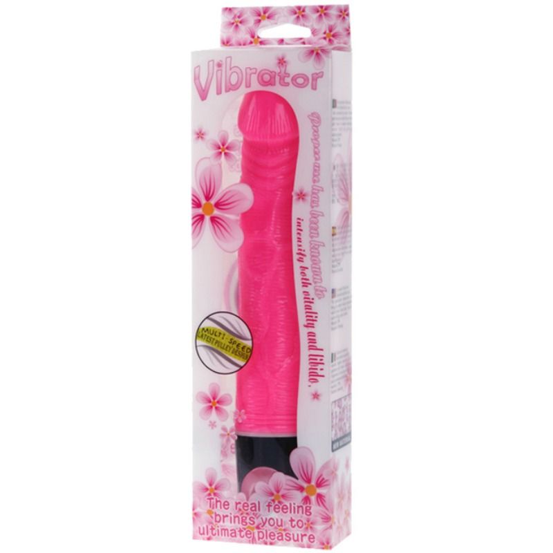 BAILE - VIBRATOR MULTISPEED 21.5 CM PINK - Bild 2