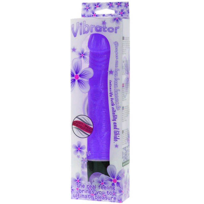 BAILE - VIBRATOR MULTISPEED 21.5 CM PURPLE - Bild 3