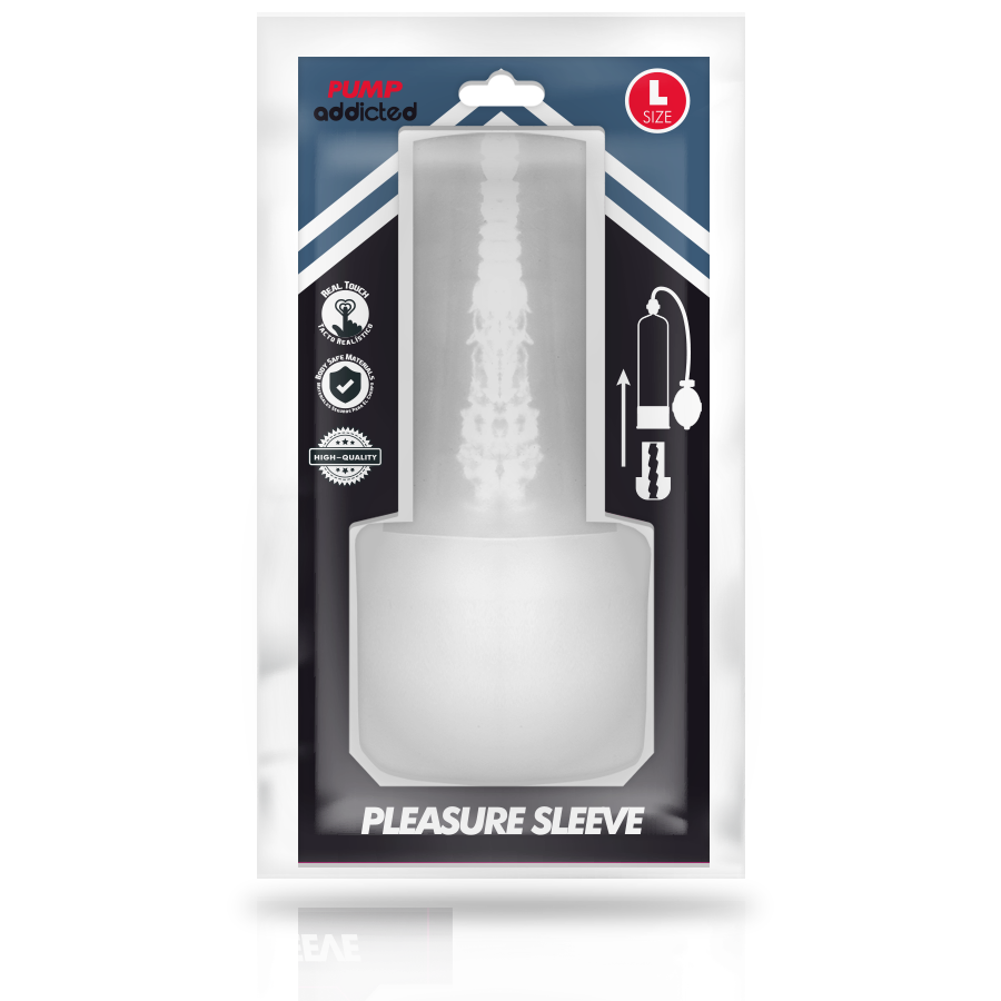 PUMP ADDICTED - PLEASURE SLEEVE MASTUBADOR SIZE L - Bild 3