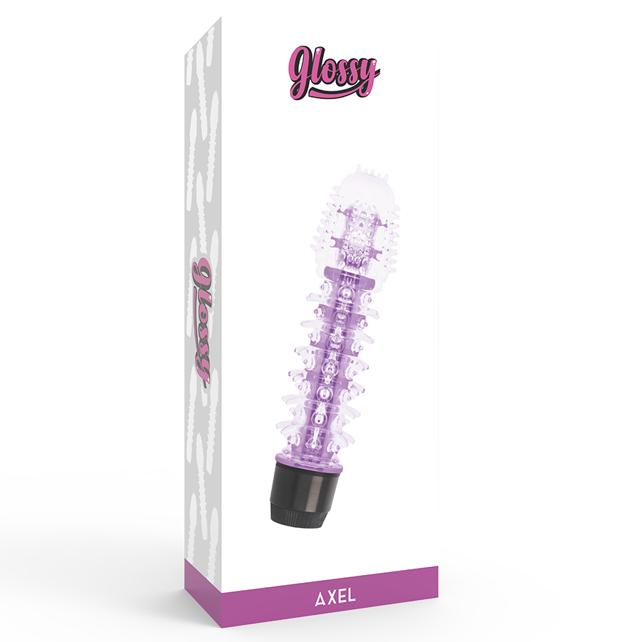 GLOSSY - AXEL VIBRATOR LILAC - Bild 3