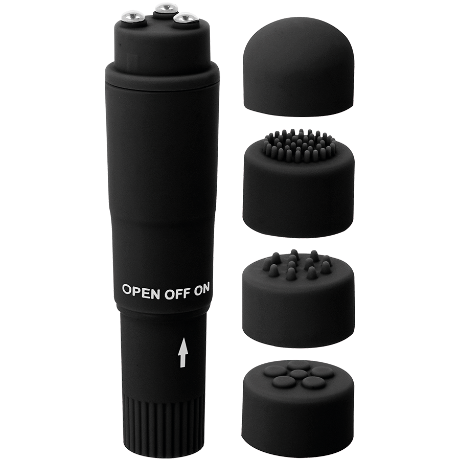 GLOSSY - KURT POCKET MASSAGER BLACK - Bild 4