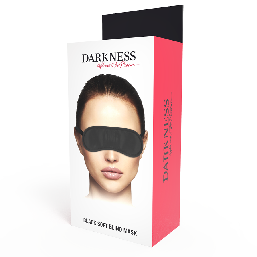 DARKNESS - STRAIGHT BLACK MASK - Bild 3