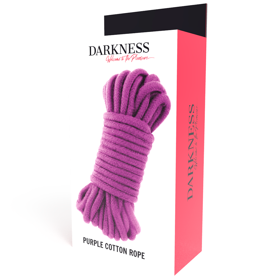 DARKNESS - JAPANESE ROPE 5 M PURPLE - Bild 3