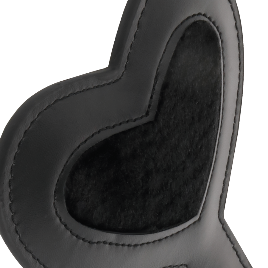 DARKNESS - BLACK FETISH LOVE VELOR PADDLE - Bild 3