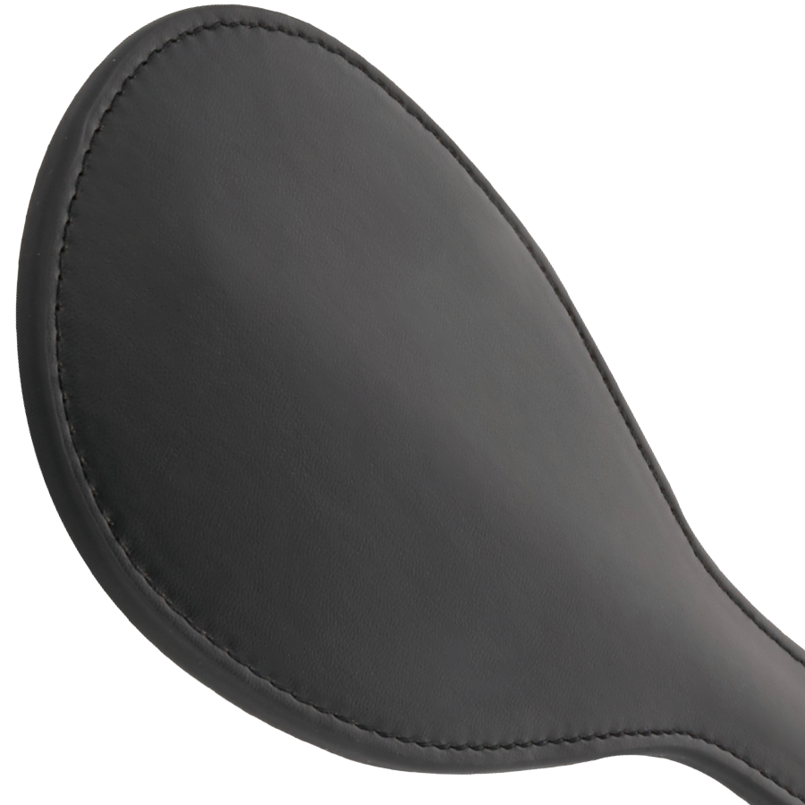 DARKNESS - ROUNDED BLACK FETISH PADDLE - Bild 3