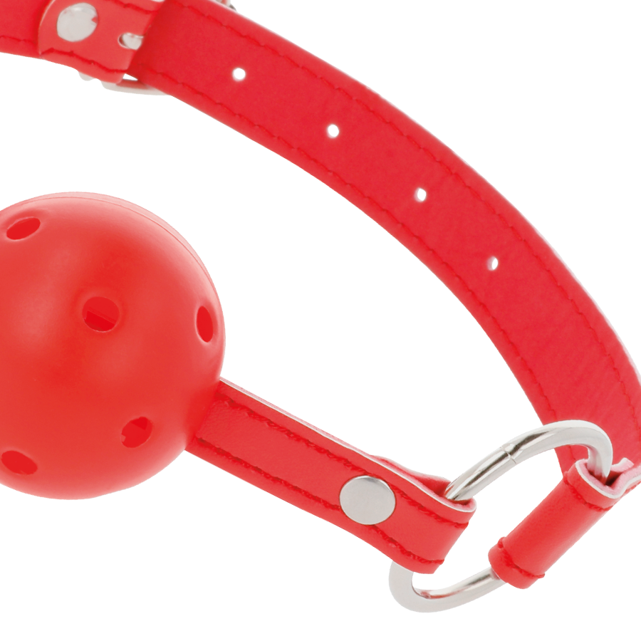 DARKNESS - RED BREATHABLE GAG - Bild 3