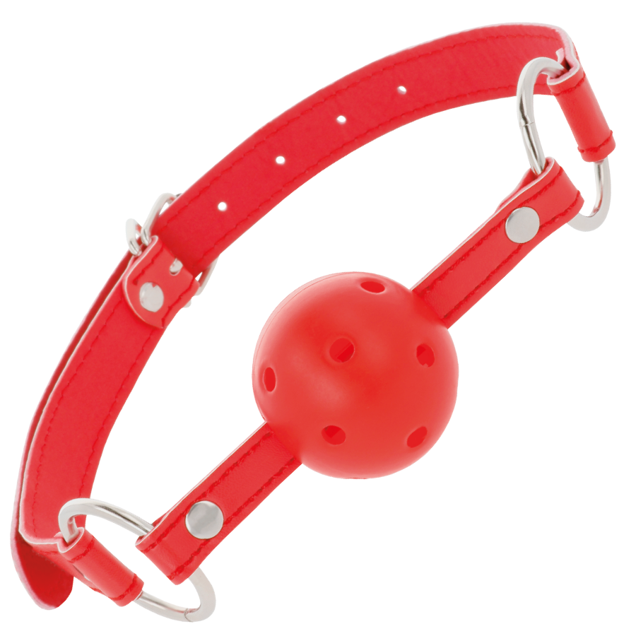 DARKNESS - RED BREATHABLE GAG - Bild 5