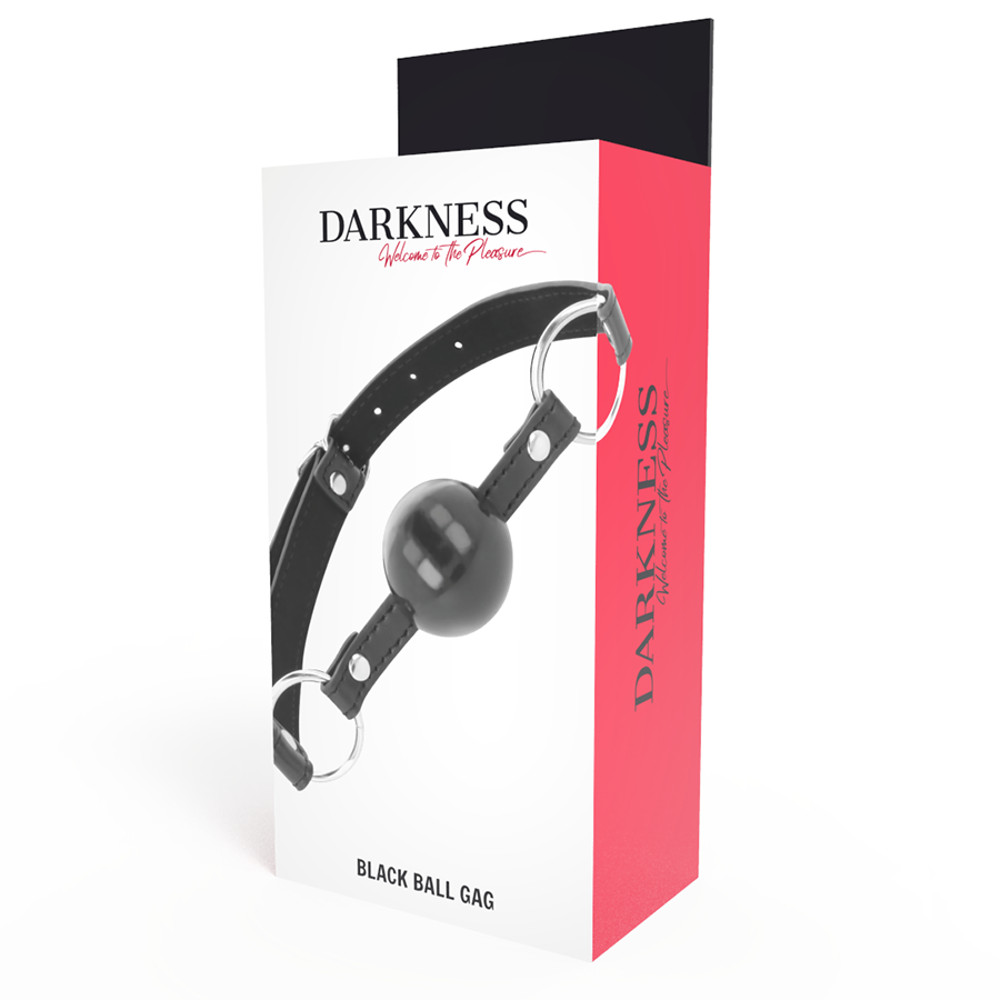 Alternative view of DARKNESS - BLACK BALL GAG