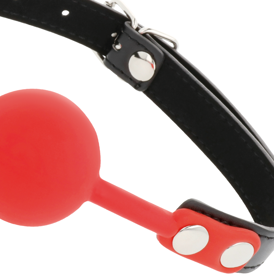 DARKNESS - RED SILICONE GAG - Bild 4