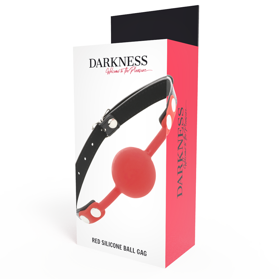 DARKNESS - RED SILICONE GAG - Bild 5