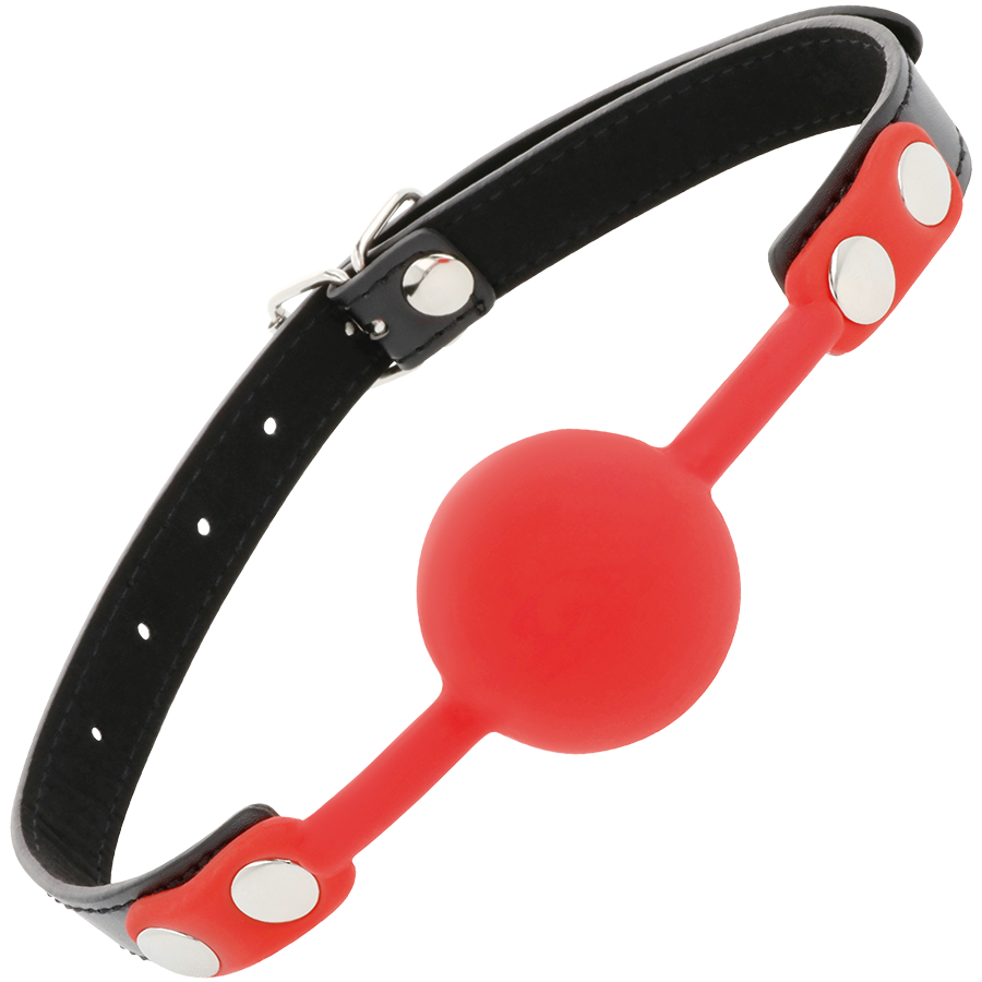 DARKNESS - RED SILICONE GAG - Bild 3