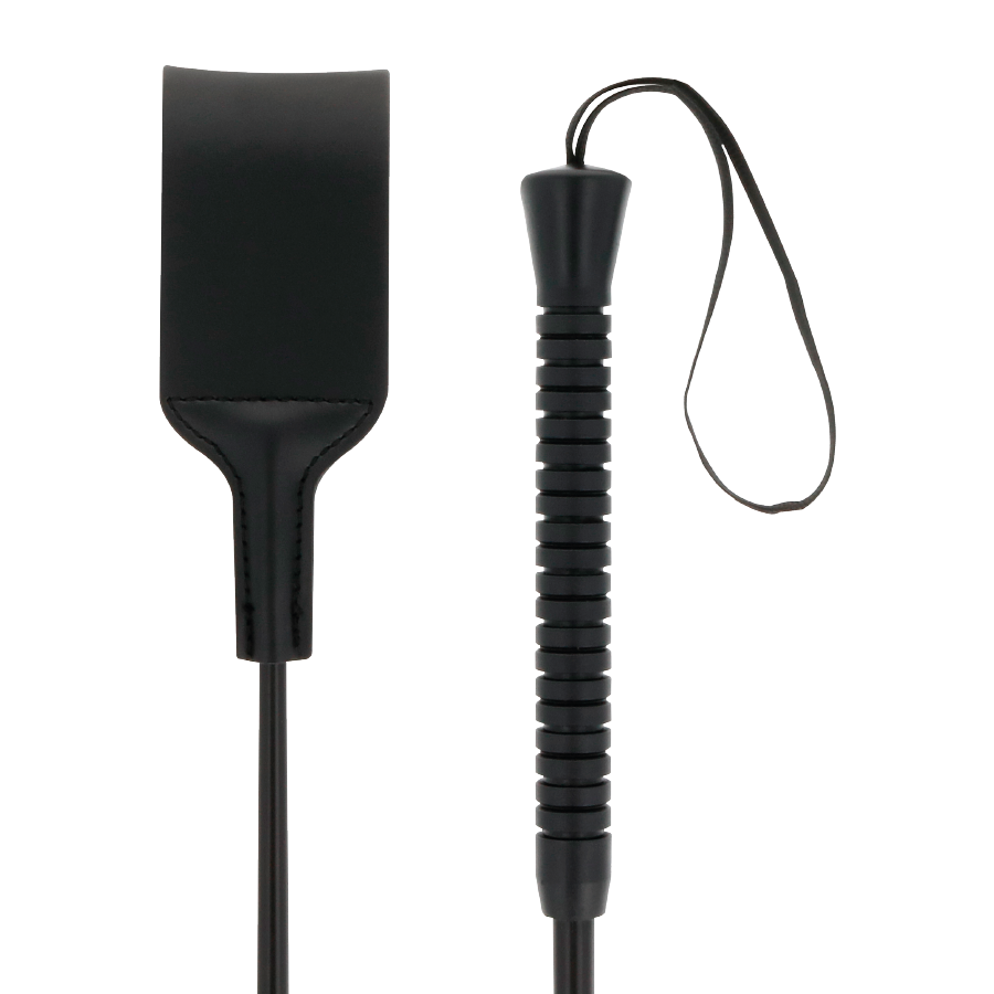 Alternative view of DARKNESS - FETISH BLACK WIDE BDSM WHIP
