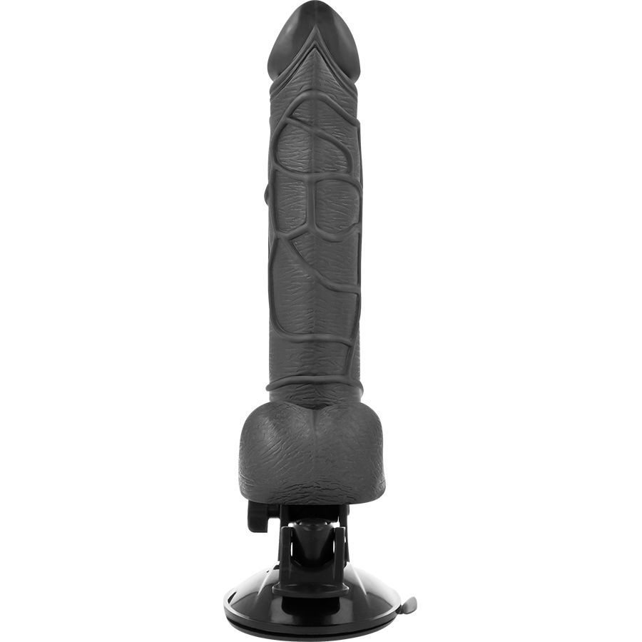 BASECOCK - REALISTIC VIBRATOR REMOTE CONTROL BLACK WITH TESTICLES 19.5 CM -O- 4 CM - Bild 3