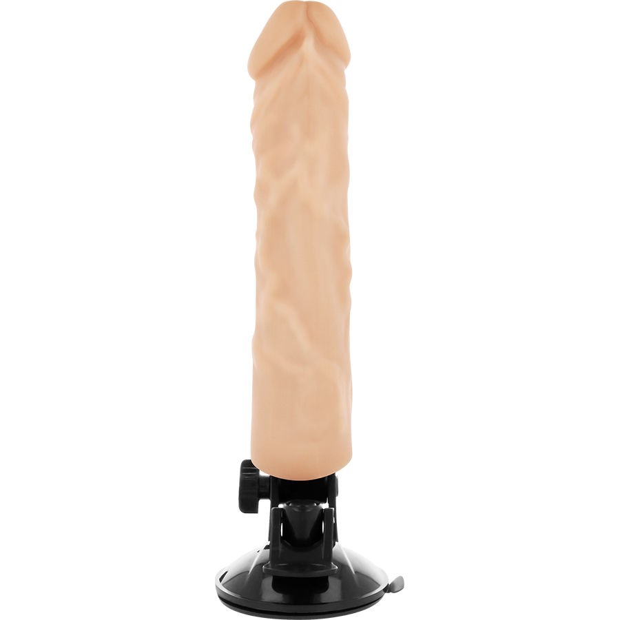 Alternative view of BASECOCK - REALISTIC VIBRATOR REMOTE CONTROL FLESH 21 CM -O- 4 CM
