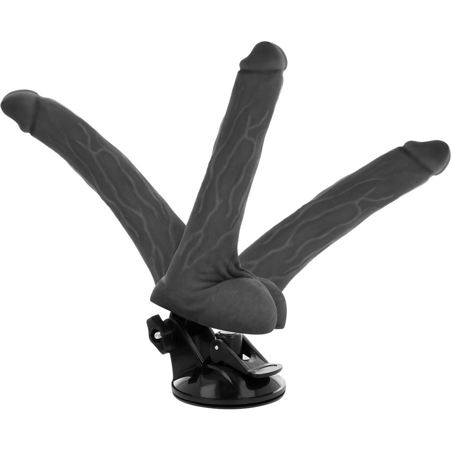 BASECOCK - REALISTIC ARTICULABLE REMOTE CONTROL BLACK 18.5 CM -O- 4 CM - Bild 3