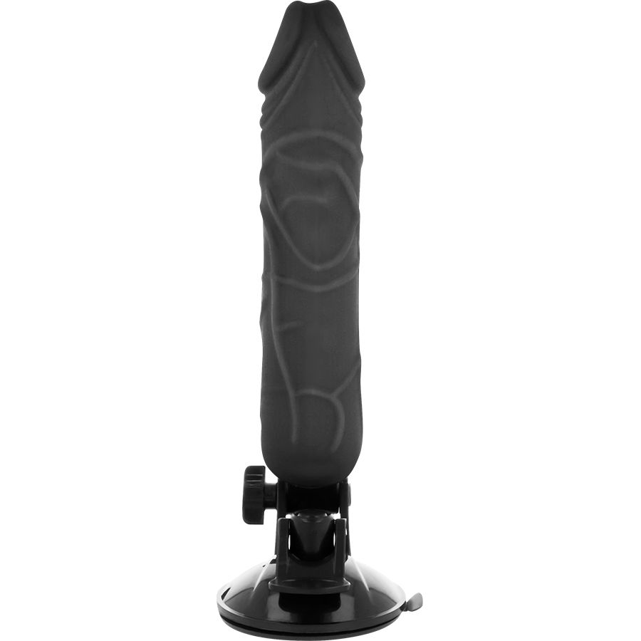 BASECOCK - REALISTIC VIBRATOR REMOTE CONTROL BLACK 20 CM -O- 4 CM - Bild 5