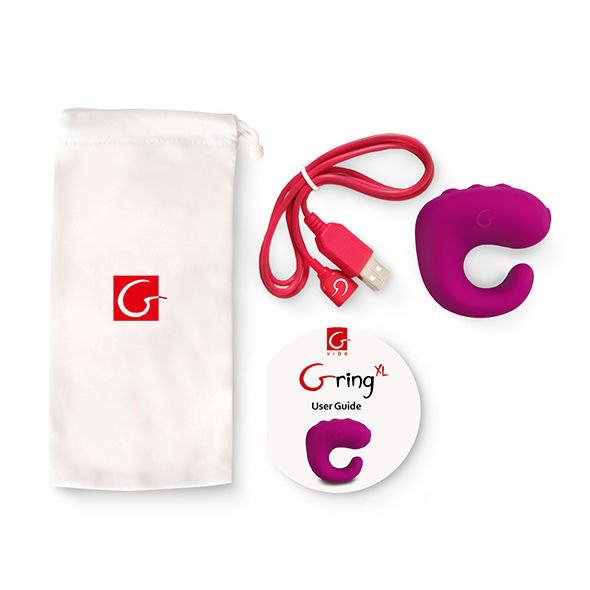 Alternative view of G-VIBE - FUN TOYS GRING VIBRATOR RING XL SWEET RASPBERRY