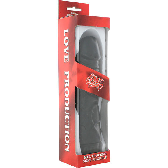 SEVEN CREATIONS - PERFECT PLEASURES BLACK VIBRATOR 22 CM - Bild 2