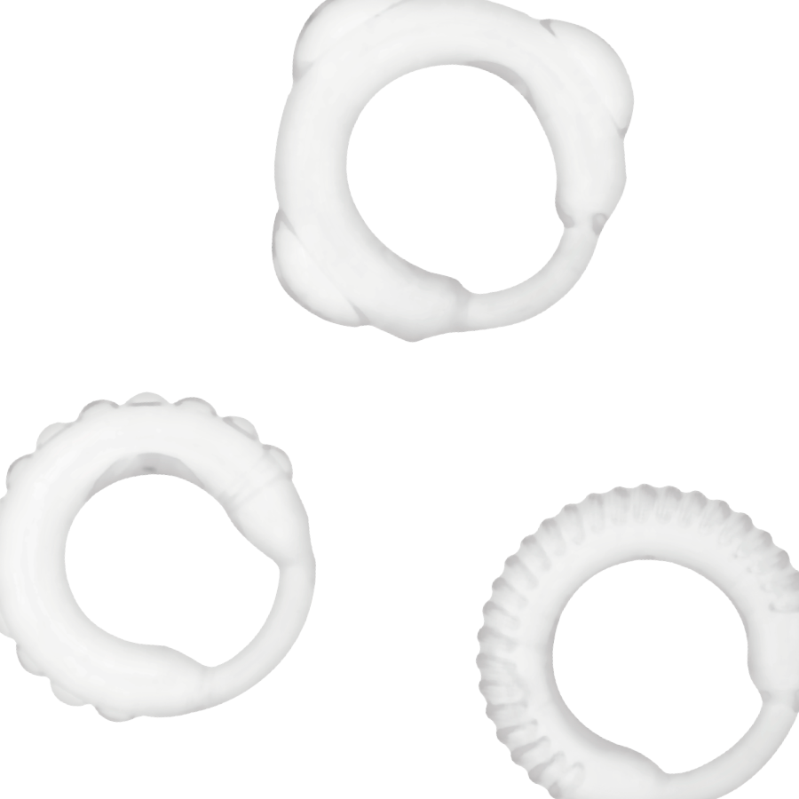 ADDICTED TOYS - C-RING SET CLEAR - Bild 5