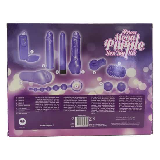 Alternative view of TOYJOY - JUST FOR YOU MEGA PURPLE SEX TOY KIT
