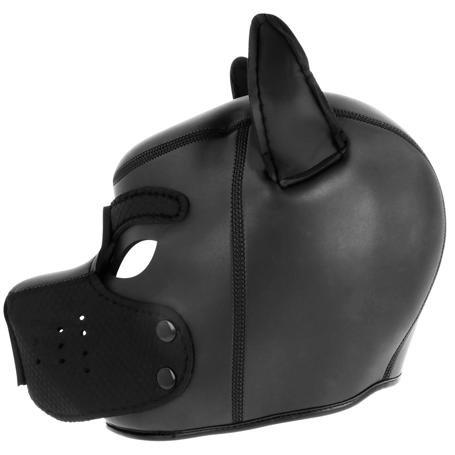 DARKNESS - NEOPRENE DOG MASK WITH REMOVABLE MUZZLE L - Bild 3