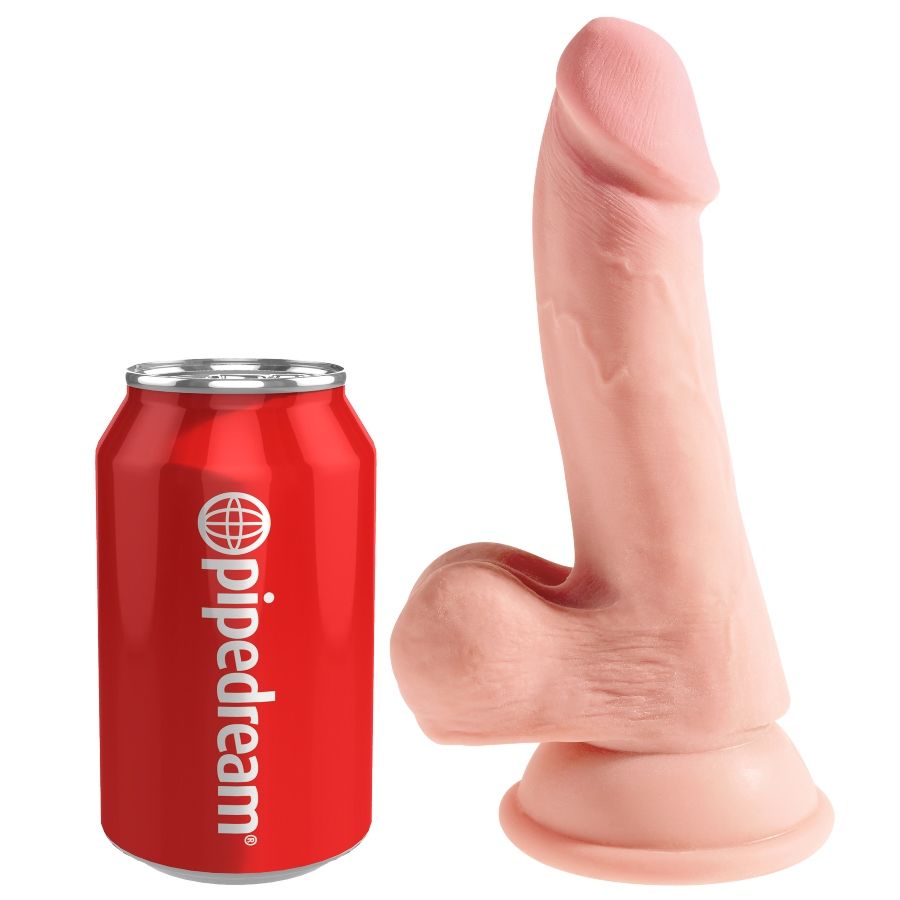 Alternative view of KING COCK - TRIPLE DENSITY DILDO 14 CM