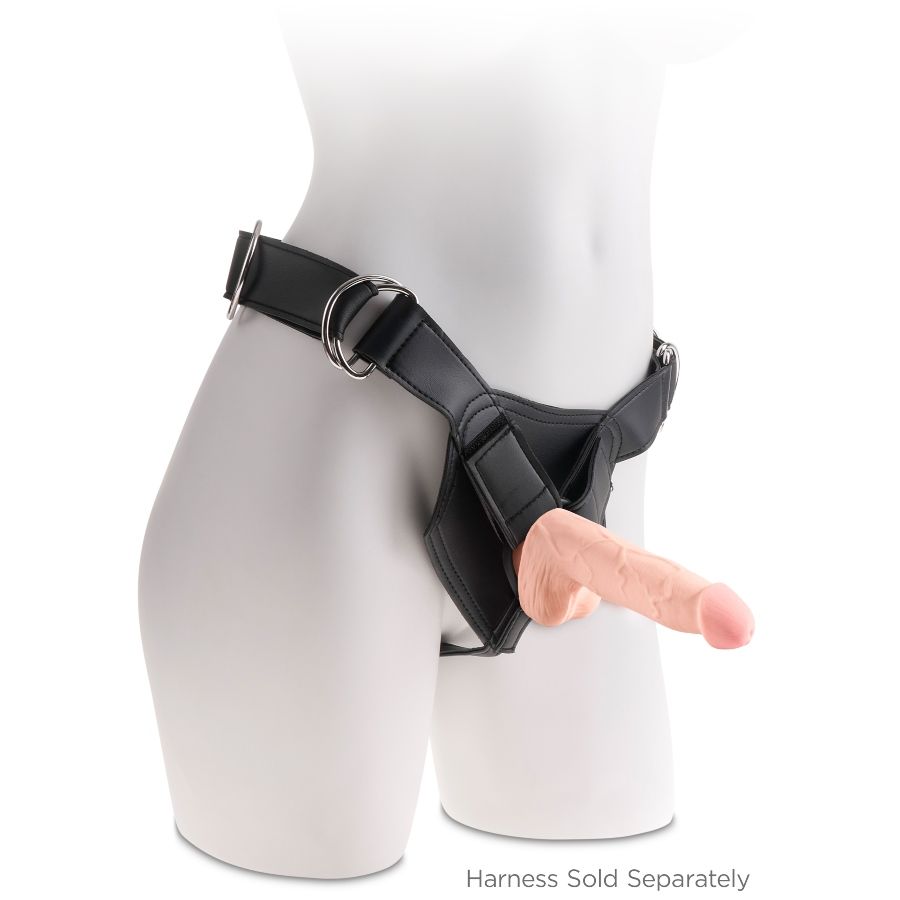 KING COCK - TRIPLE DENSITY DILDO 14 CM - Bild 6