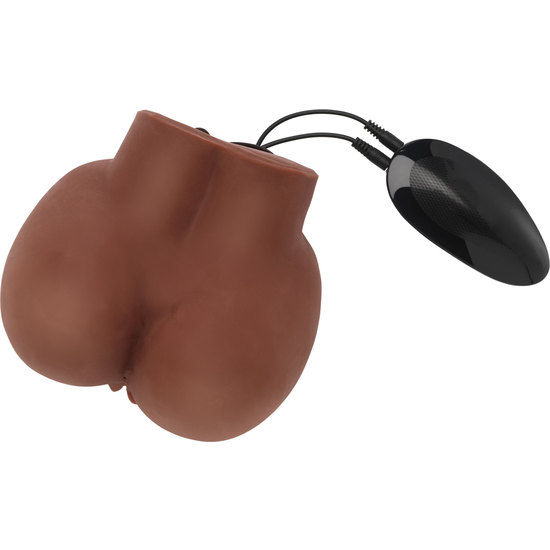 Alternative view of ACT - HOT HONEY RIDER MASTURBATOR WITH VIBRATOR BROWN