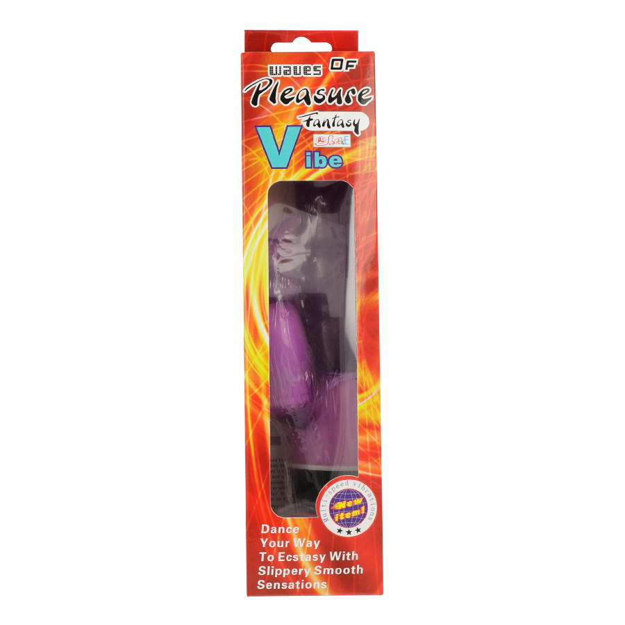 BAILE - WAVES OF PLEASURE FANTASY VIBRATOR WITH LILAC RABBIT 23 CM - Bild 2