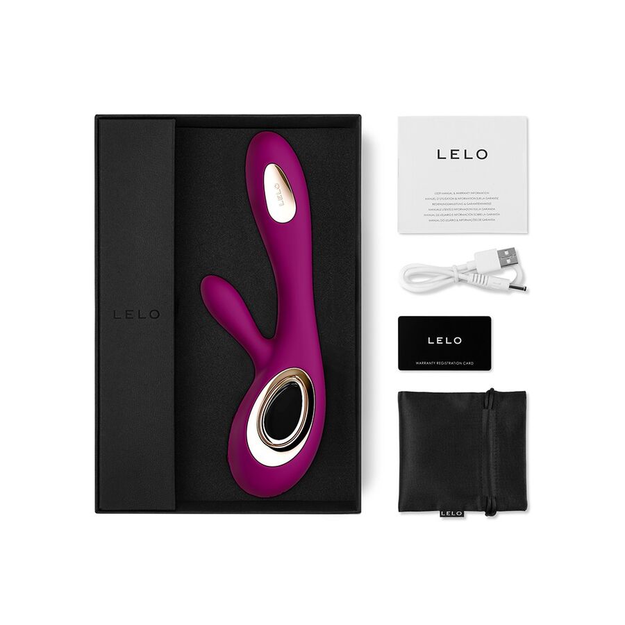 Alternative view of LELO - SORAYA WAVE VIBRATOR RABBIT PURPLE
