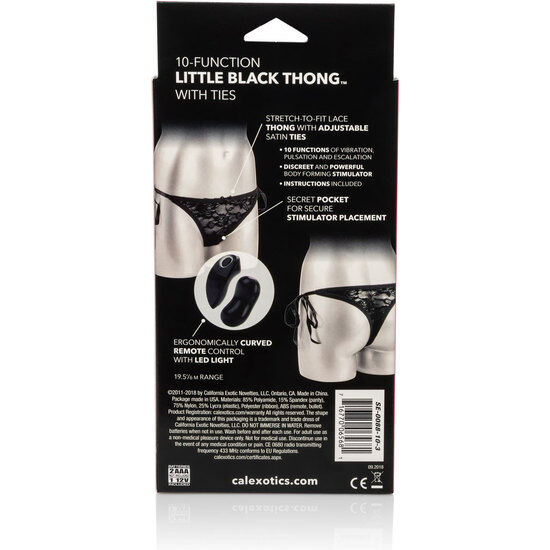 CALEXOTICS - 10 FUNCTION THONG WITH TIES - Bild 3