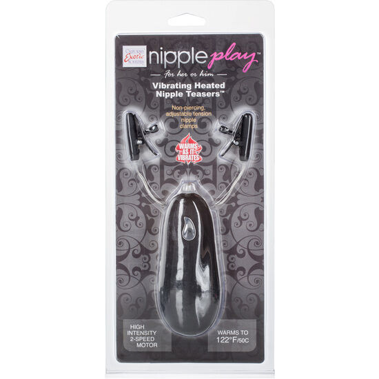 CALEXOTICS - VIBR HEATED NIPPLE TEASERS BLACK - Bild 3
